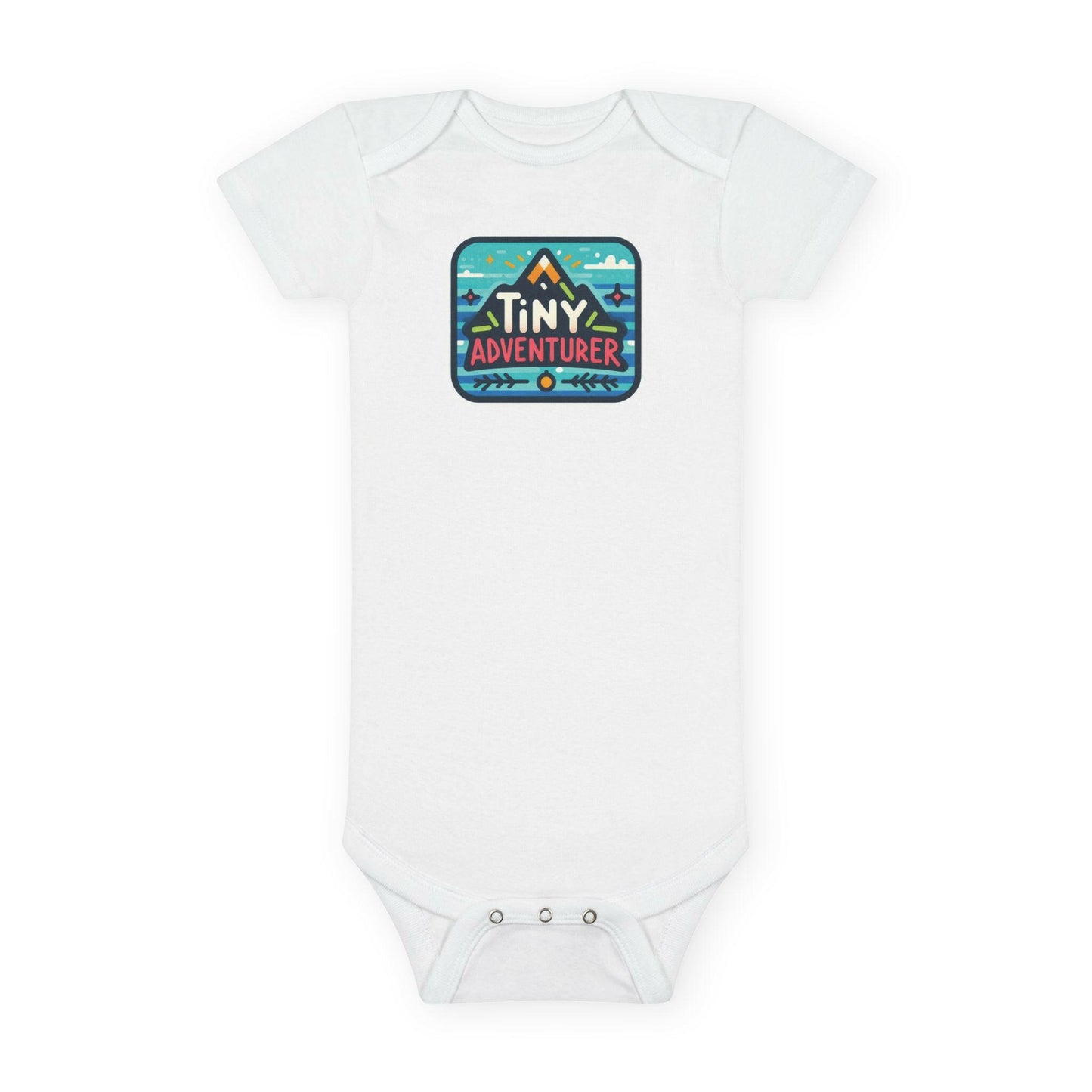 Premium organic baby onesie made with soft, eco-friendly materials for safe and comfortable infant wear.