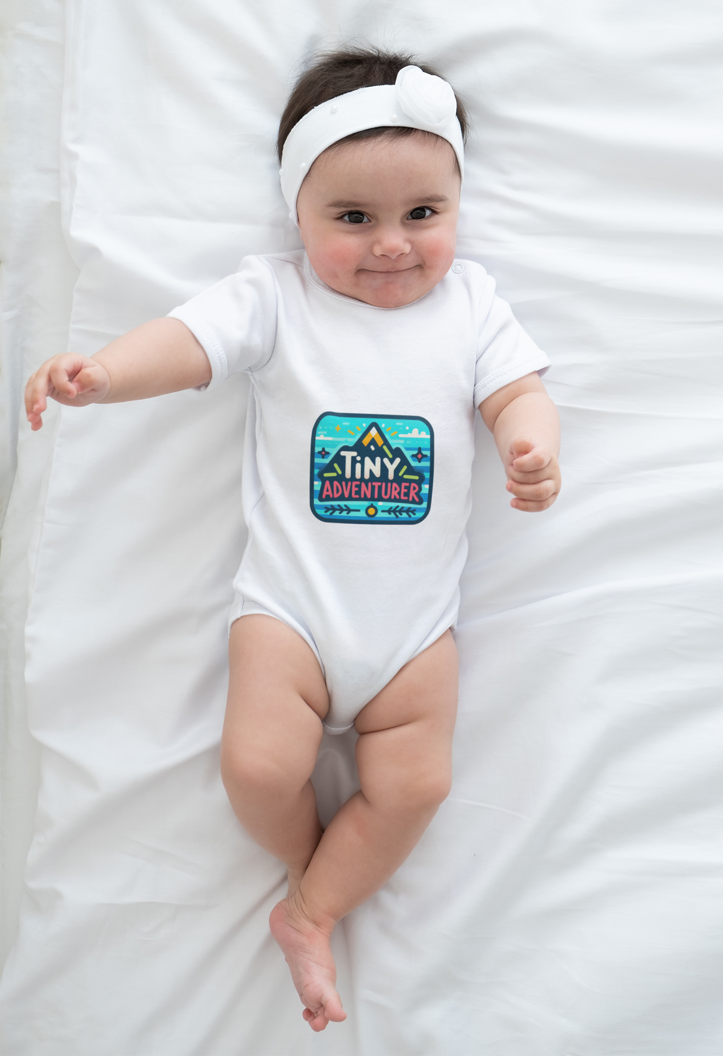 Premium organic baby onesie made with soft, eco-friendly materials for safe and comfortable infant wear.