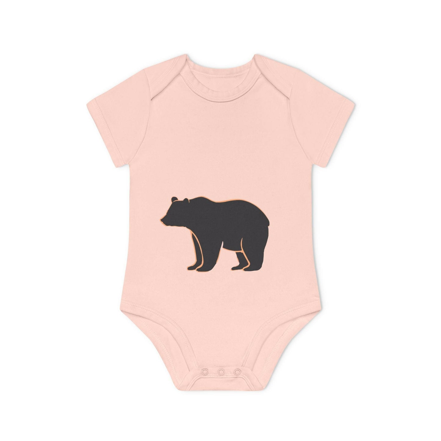 Personalized Baby Bear Bodysuit | LittleEcoNest