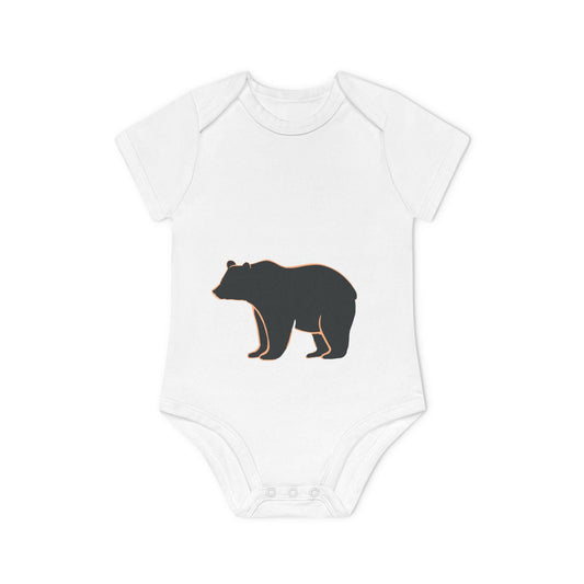 Personalized Baby Bear Bodysuit | LittleEcoNest