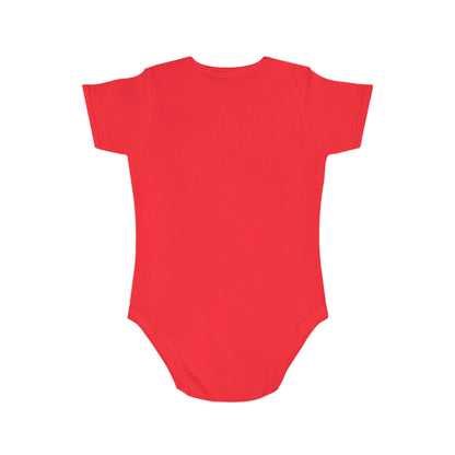 Personalized Floral Baby Bodysuit | LittleEcoNest