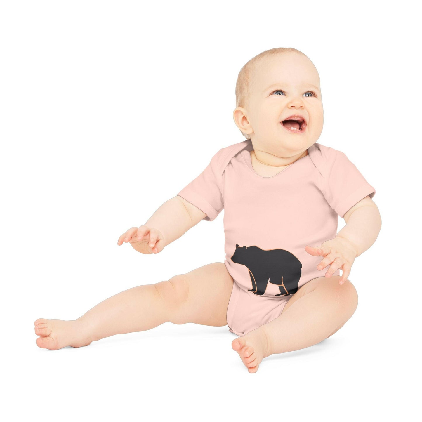 Personalized Baby Bear Bodysuit | LittleEcoNest