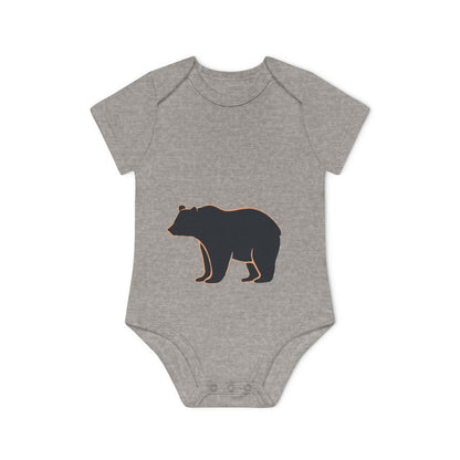 Personalized Baby Bear Bodysuit | LittleEcoNest