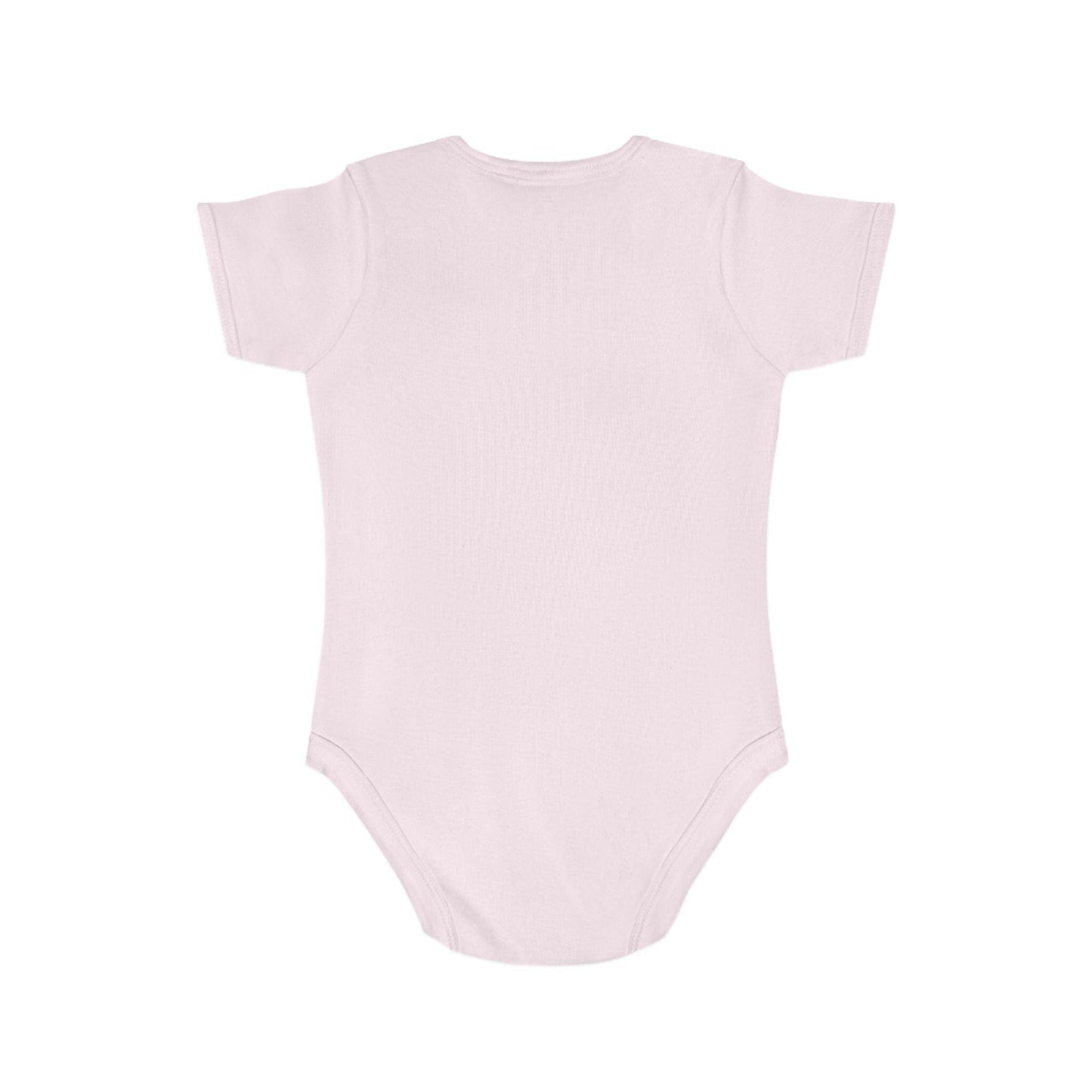 Personalized Floral Baby Bodysuit | LittleEcoNest