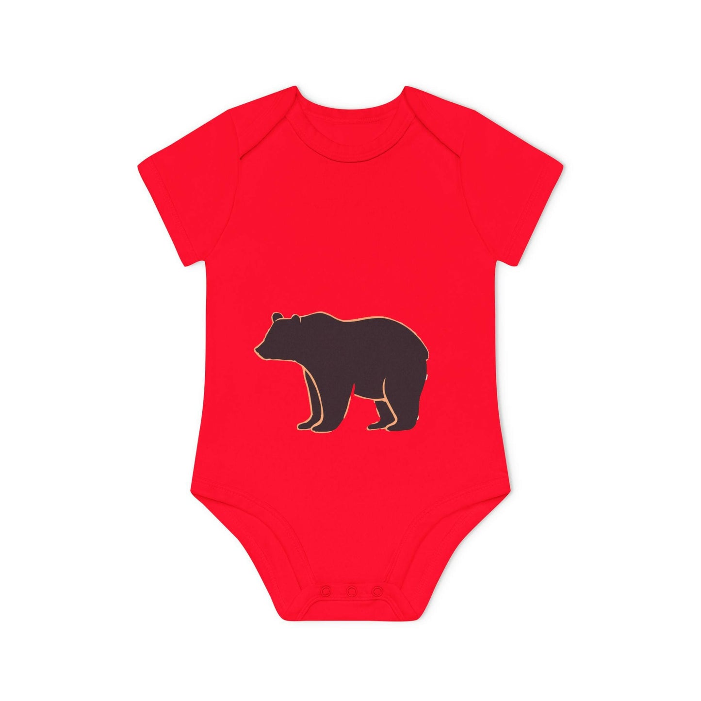 Personalized Baby Bear Bodysuit | LittleEcoNest