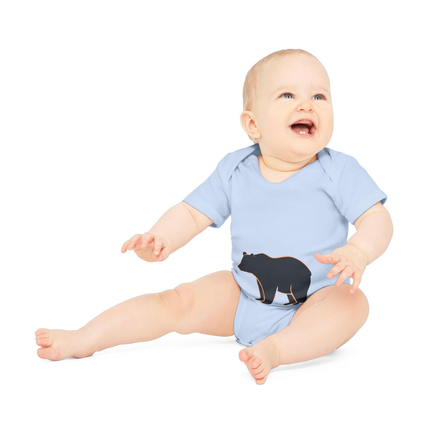 Personalized Baby Bear Bodysuit | LittleEcoNest