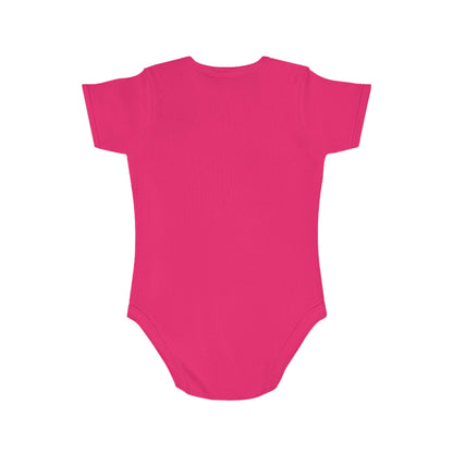 Personalized Floral Baby Bodysuit | LittleEcoNest